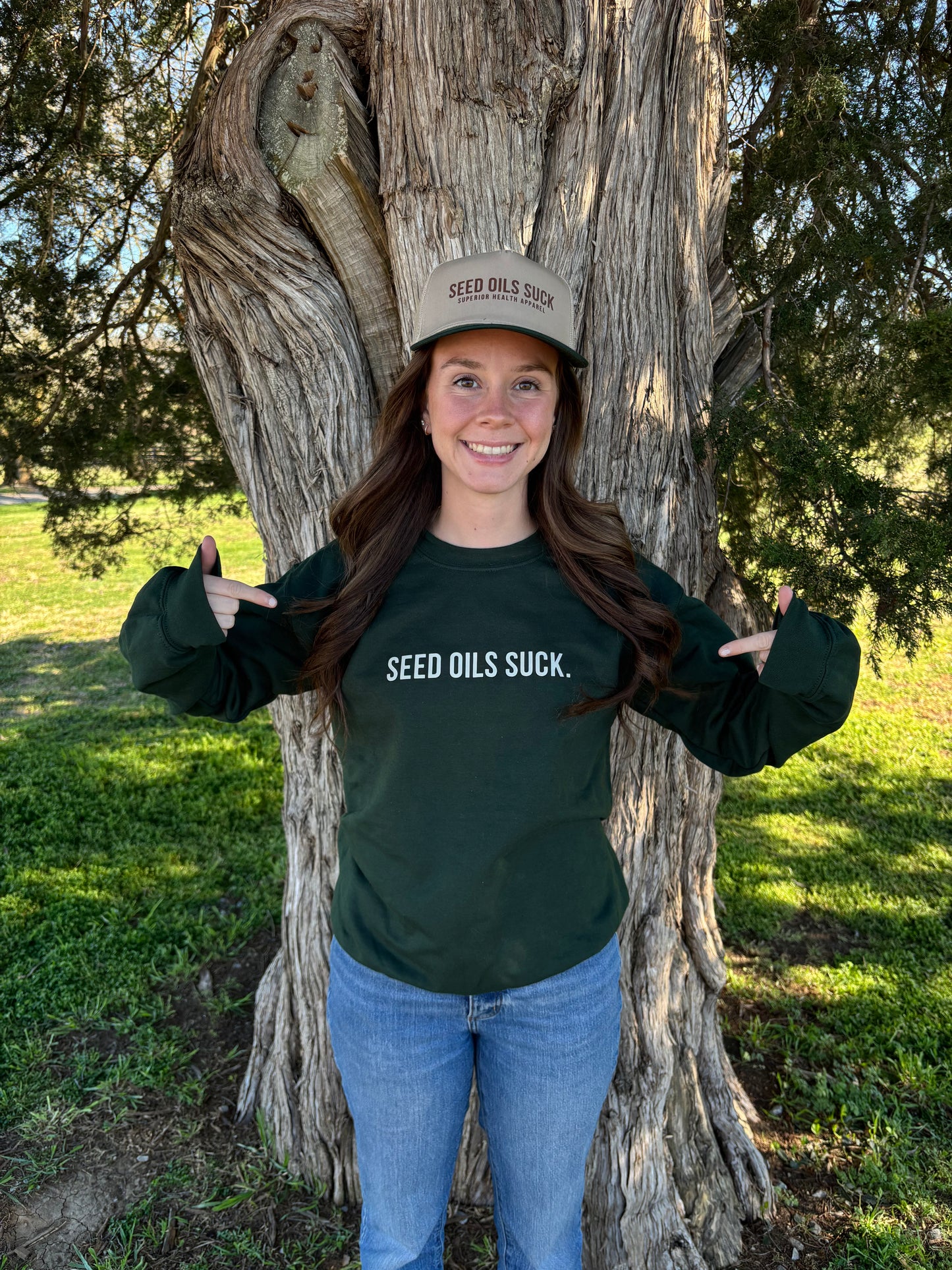 Seed Oils Suck Sweatshirt