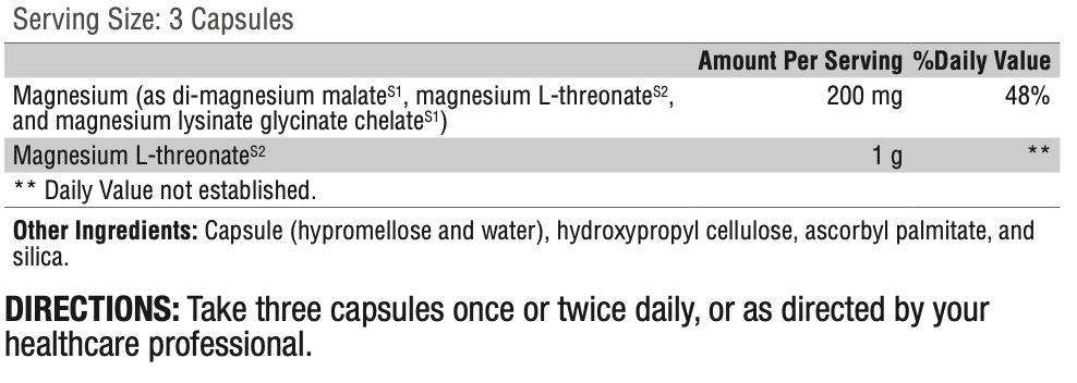 MindMag Capsules (Magnesium L Threonate)