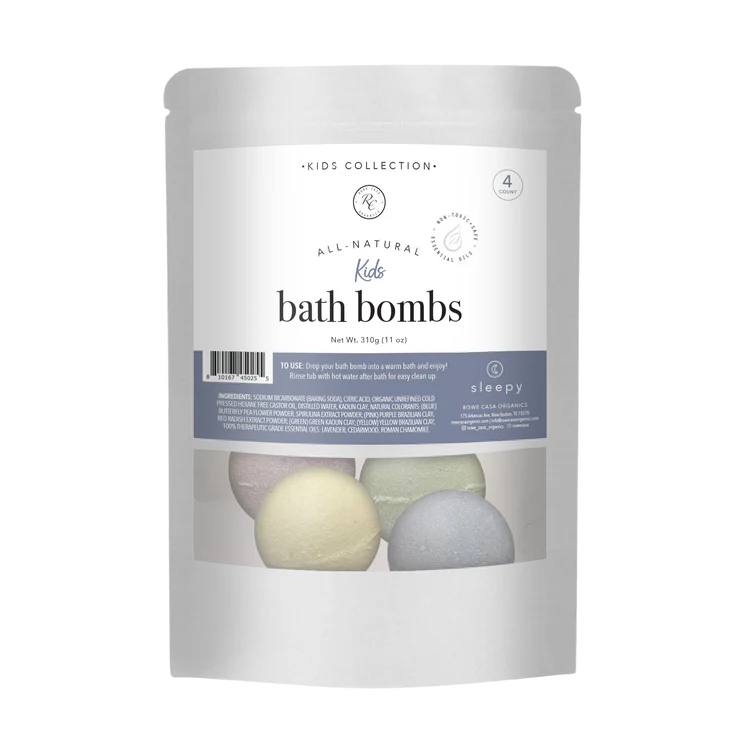 KIDS Sleepy Bath Bombs by Rowe Casa Organics