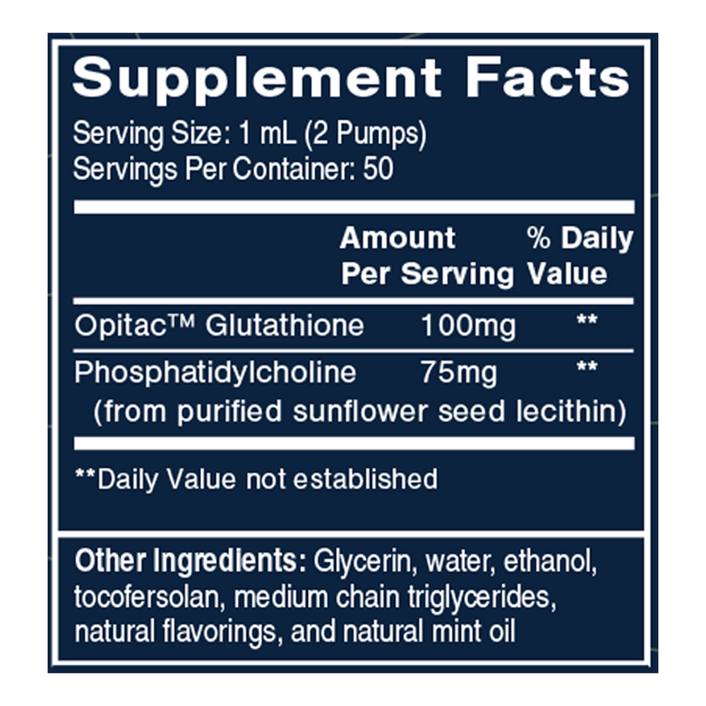 Liposomal Glutathione Cacao Mint by Quicksilver