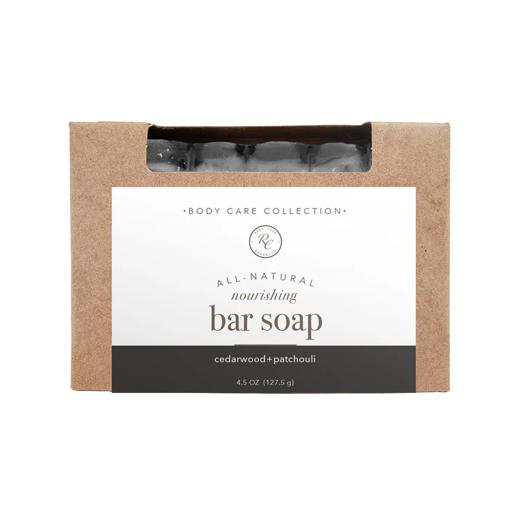 Cedarwood + Patchouli Bar Soap by Rowe Casa Organics