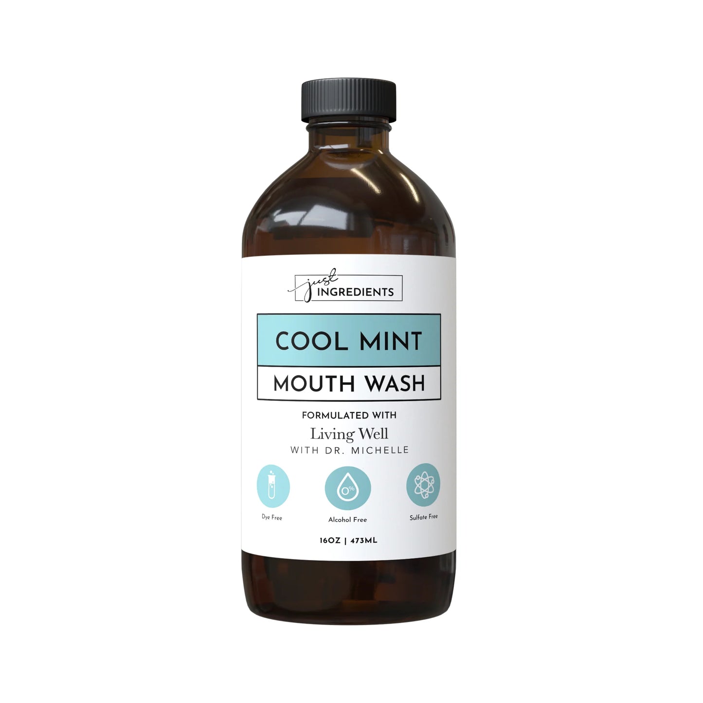 Just Ingredients Mouthwash - Cool Mint