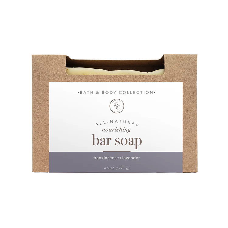 Frankincense + Lavender Bar Soap by Rowe Casa Organics