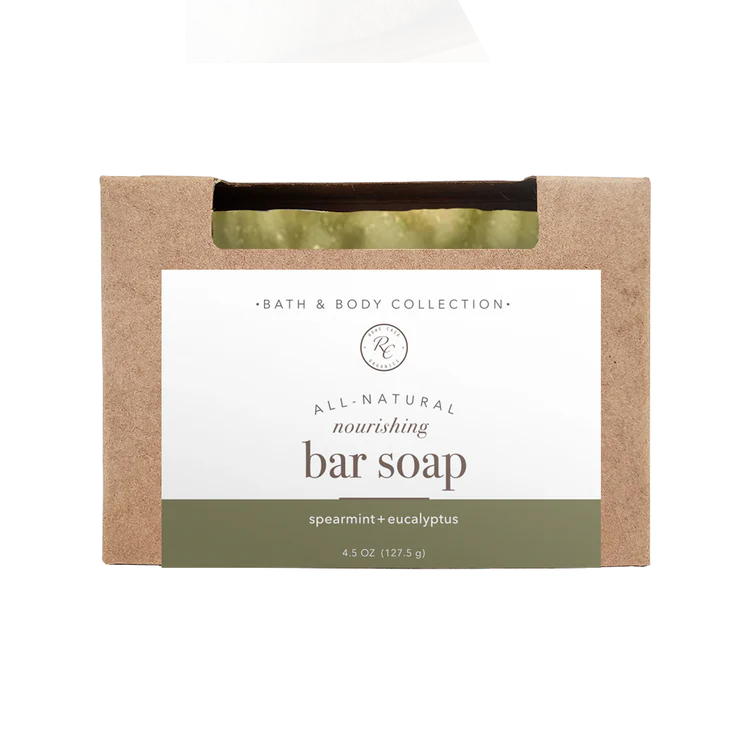Spearmint + Eucalyptus Bar Soap by Rowe Casa Organics