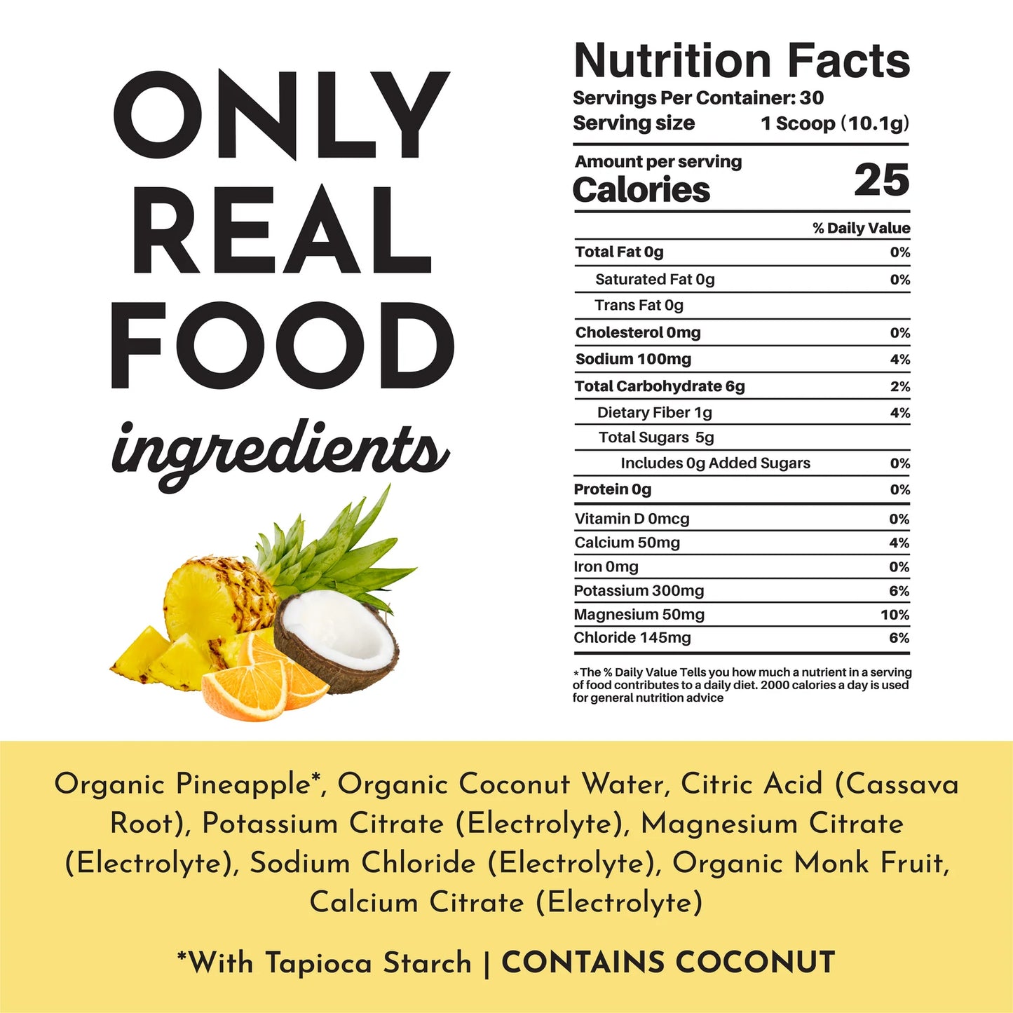 Just Ingredients Tropical Paradise Electrolytes