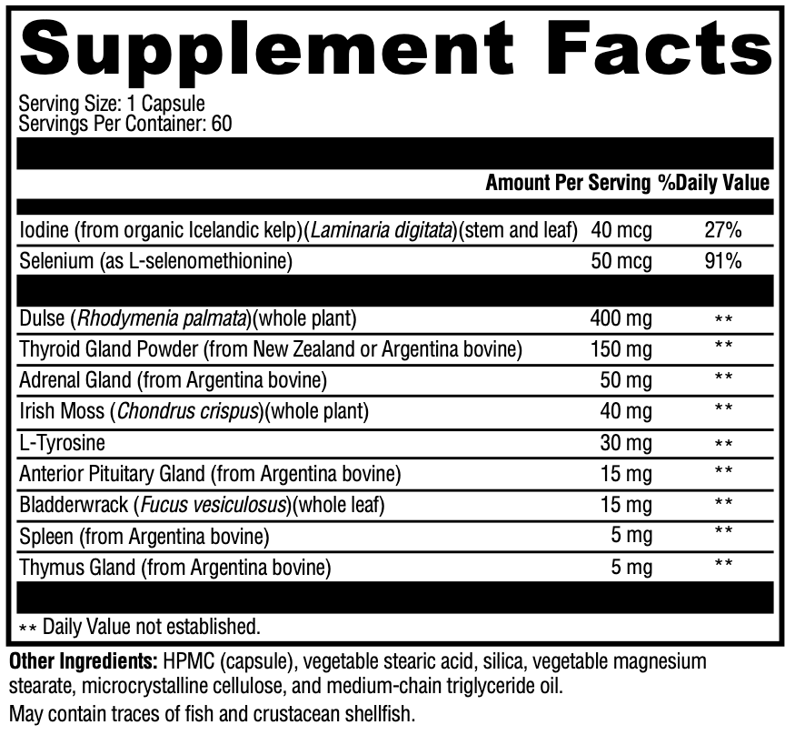 Wild Thyroid (Formerly T-150)