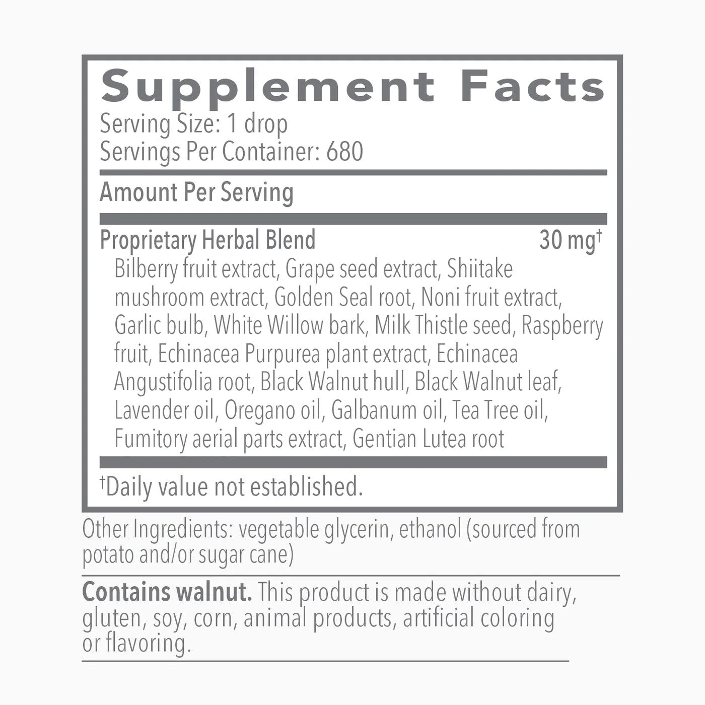 Biocidin Advanced Formula drops