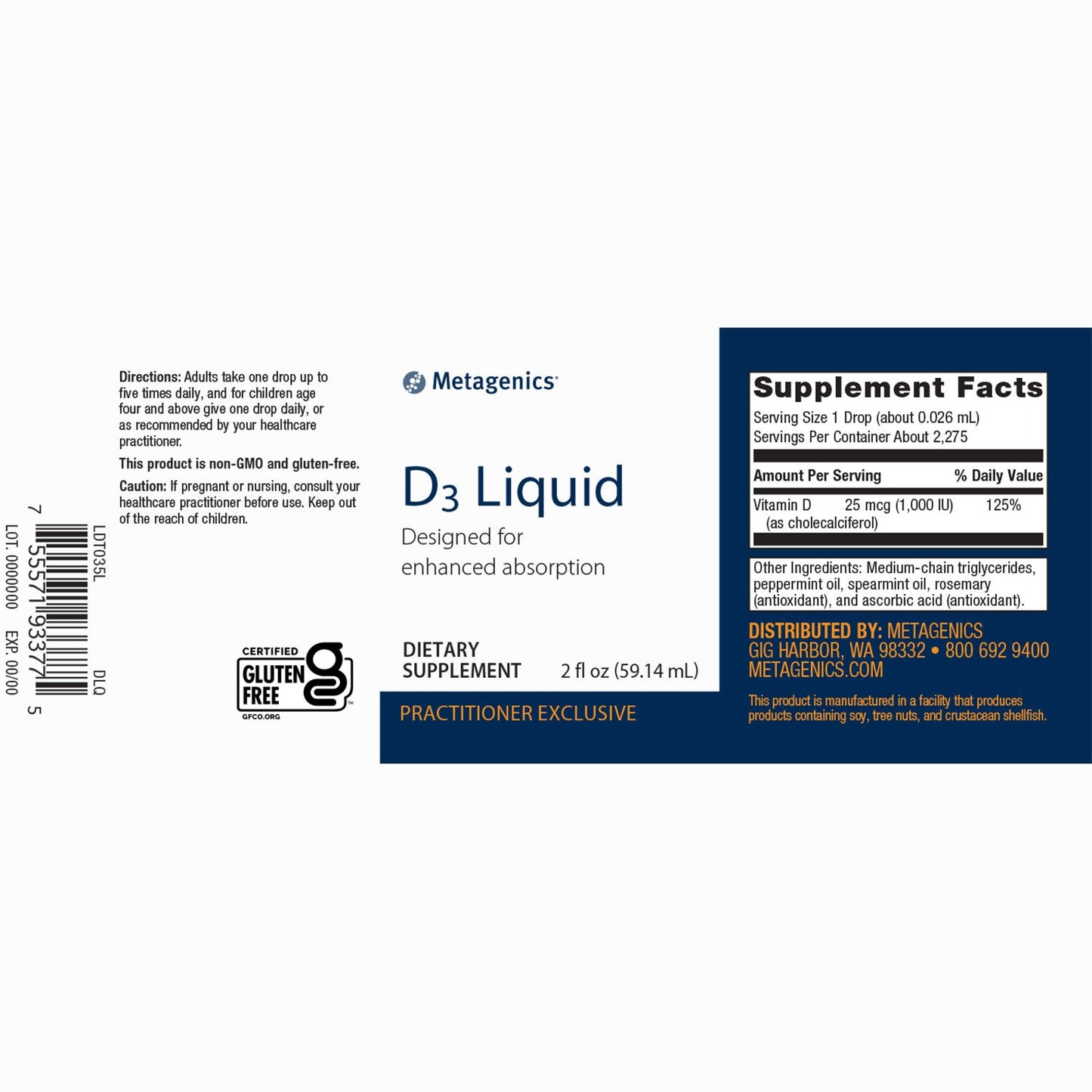 Vitamin D3 Liquid