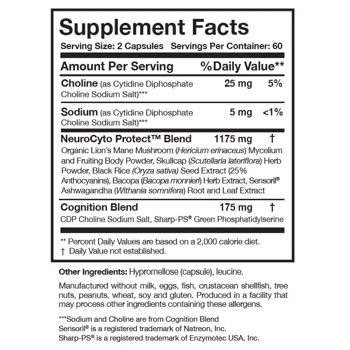 BDNF Essentials by Research Nutritionals