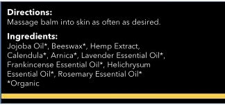 Earths Glory CBD 2000mg Salve