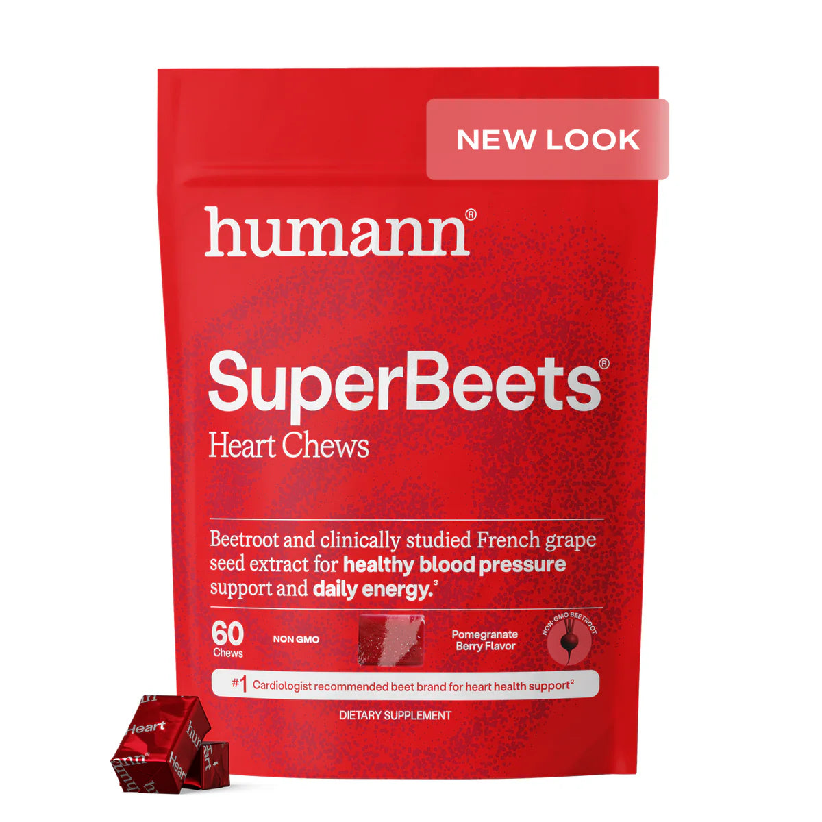 SuperBeets Heart Chews by HumanN