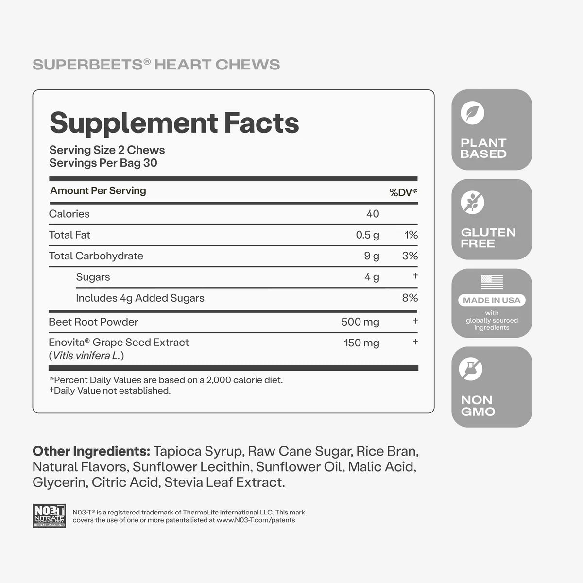 SuperBeets Heart Chews by HumanN