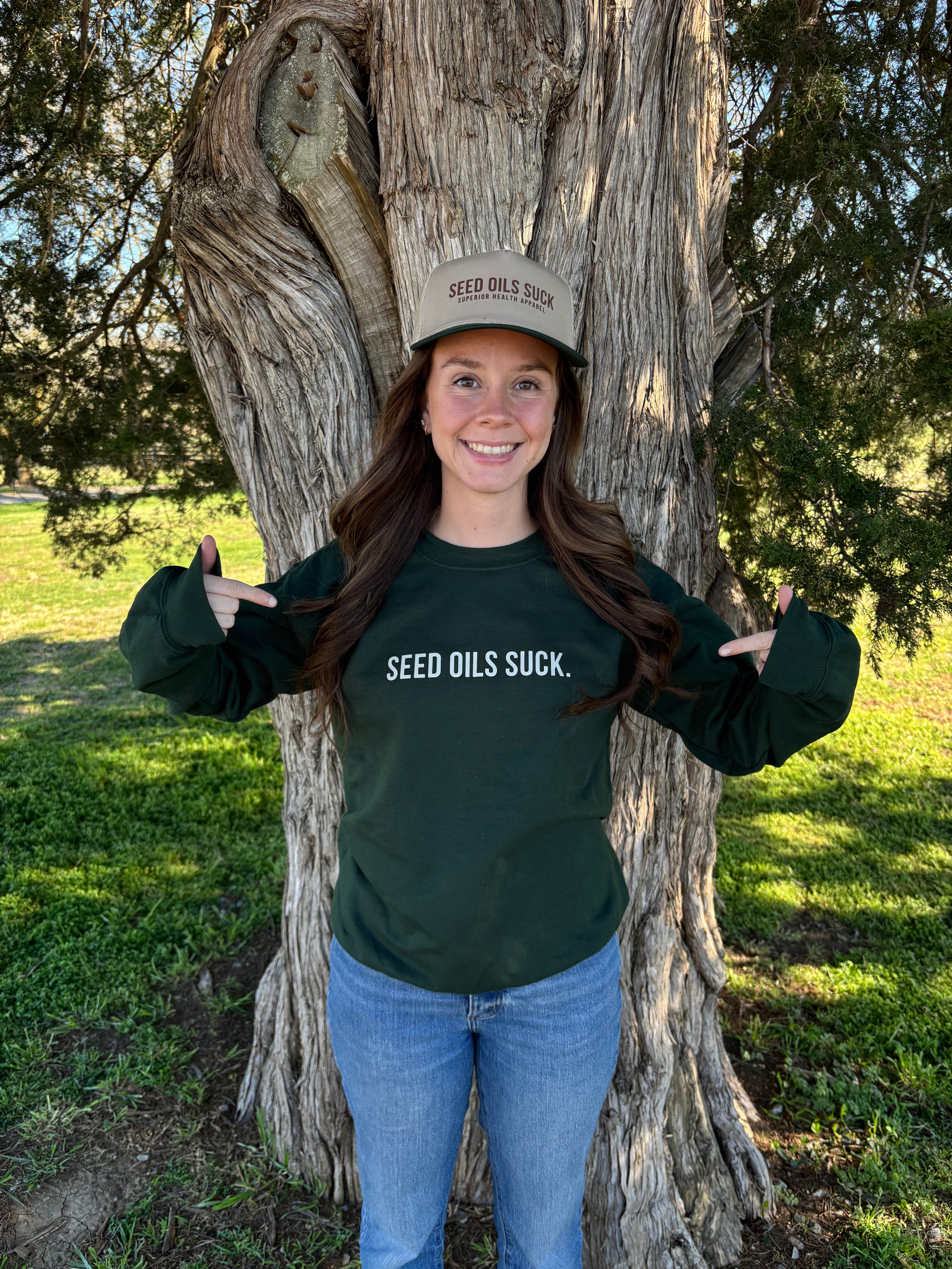 Seed Oils Suck Sweatshirt