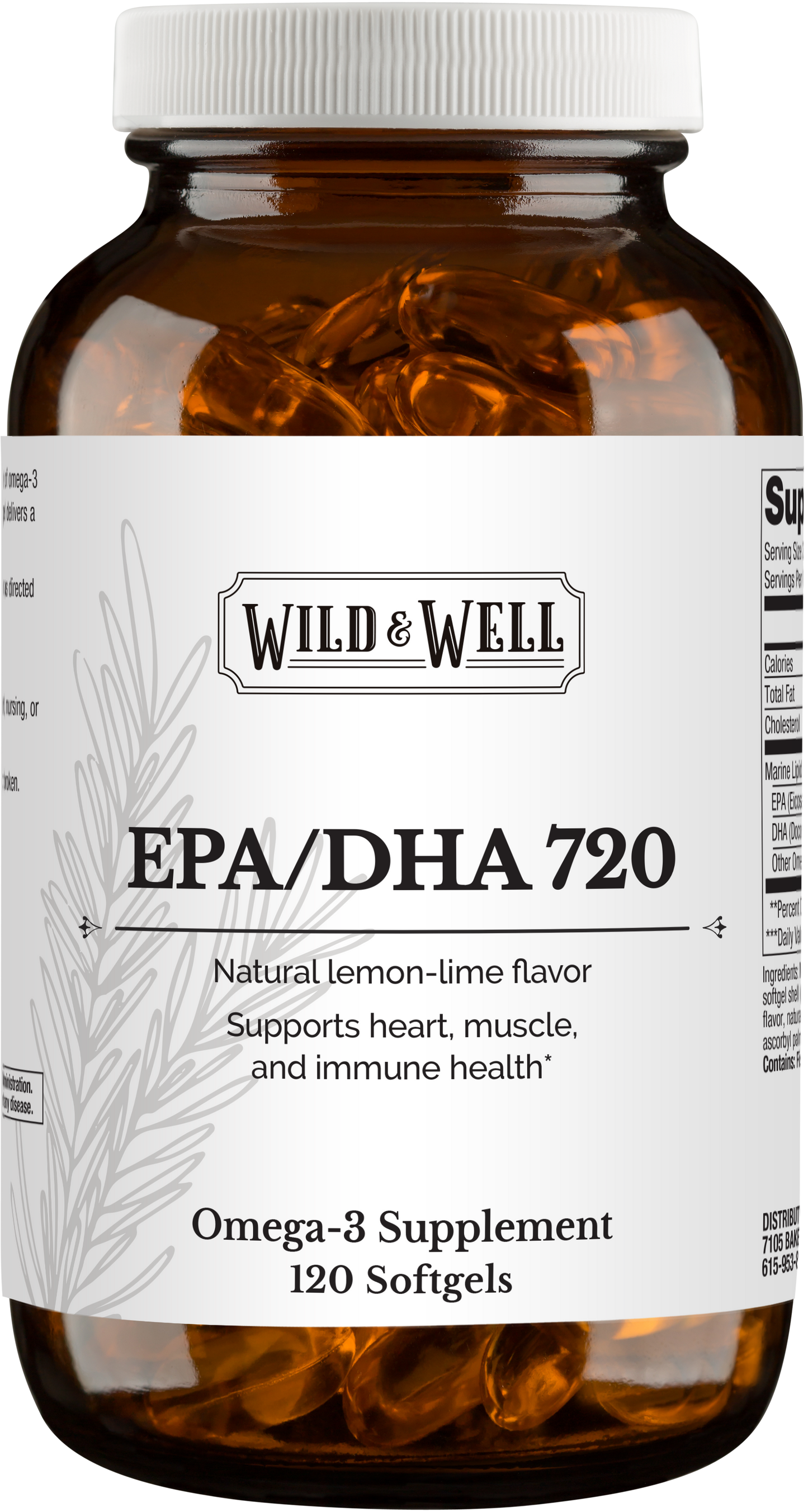 Fish oil: EPA/DHA 720 Omega