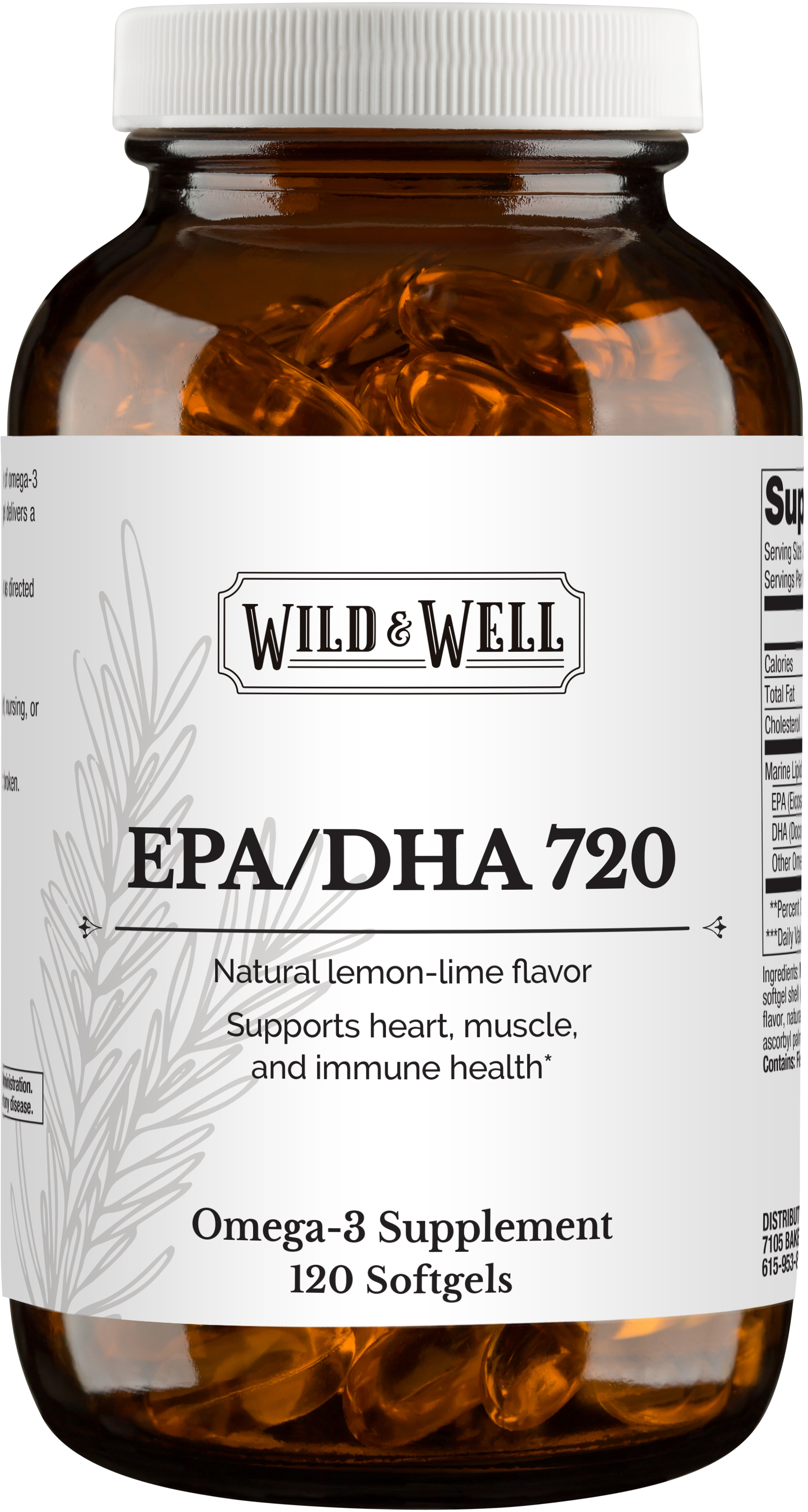 Fish oil: EPA/DHA 720 Omega