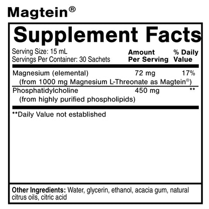 Liposomal Magtein Sachets by Quicksilver