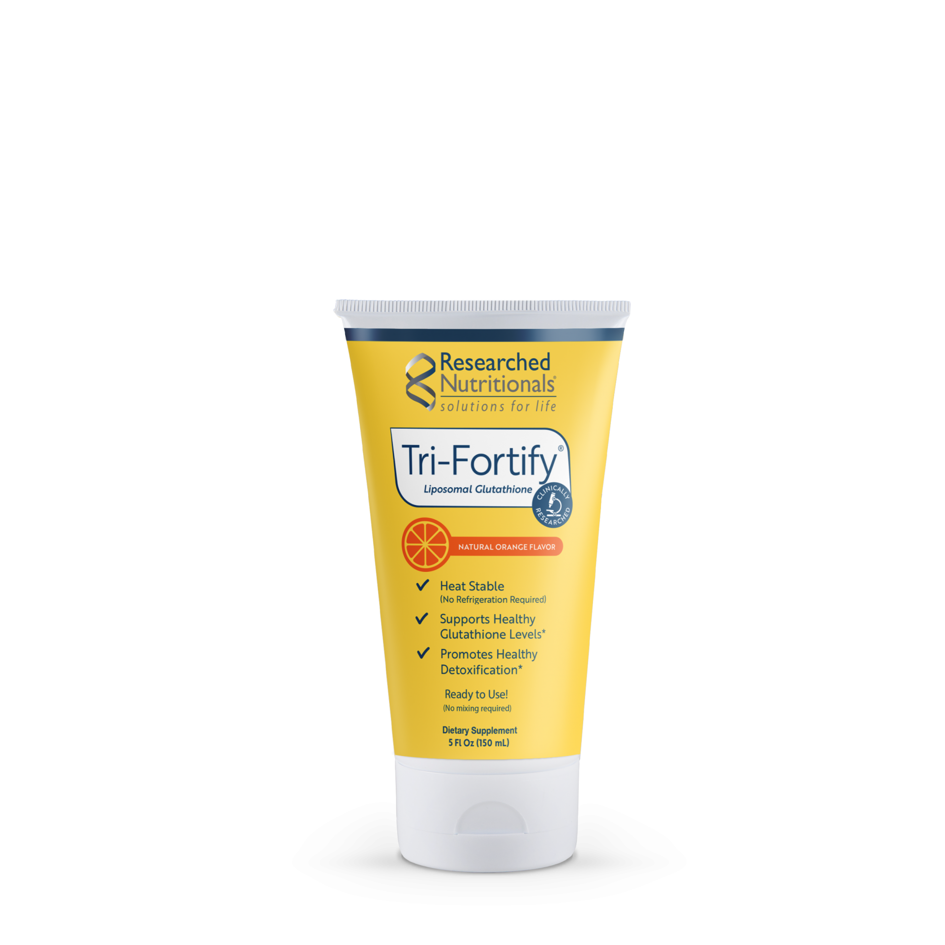 Tri Fortify Liposomal Glutathione - Orange by Research Nutritionals