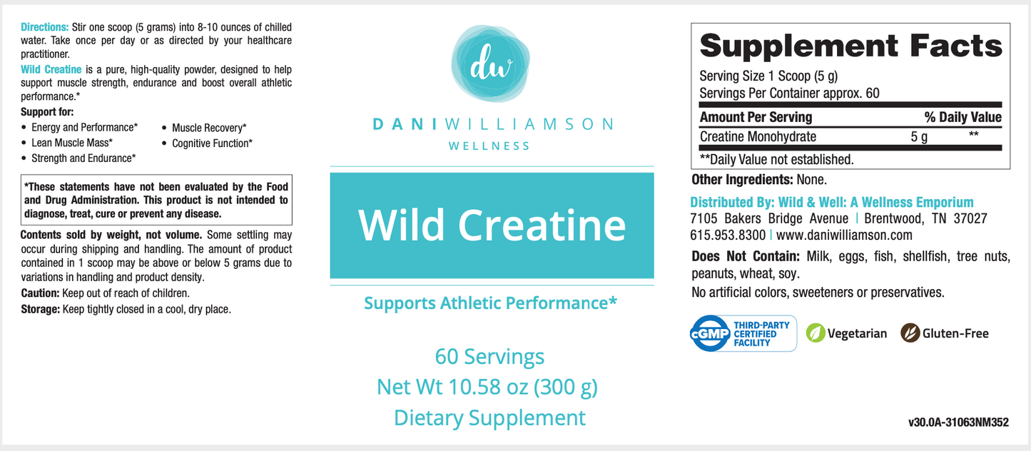 Wild Creatine