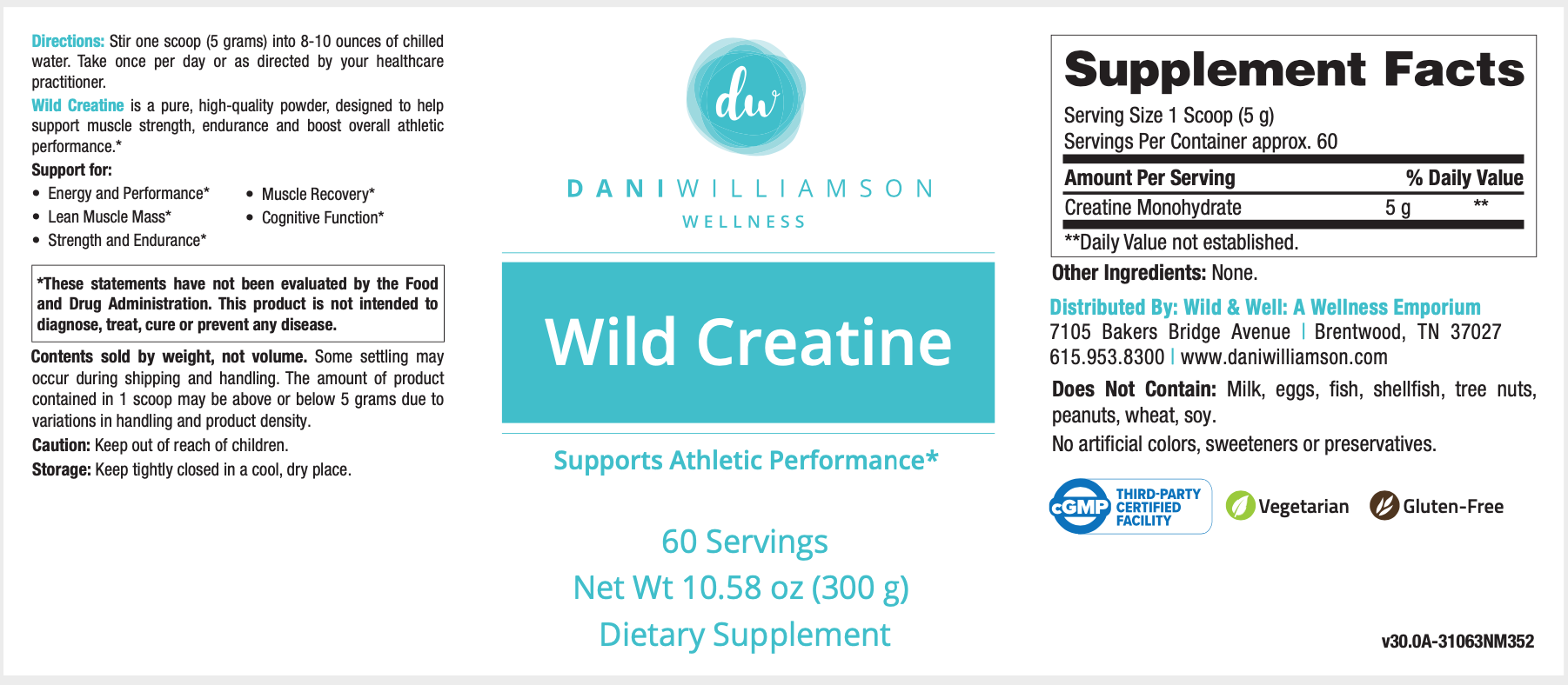 Wild Creatine