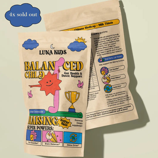 Balanced Child: Detox & Gut Gummy by SUBLUNA KIDS