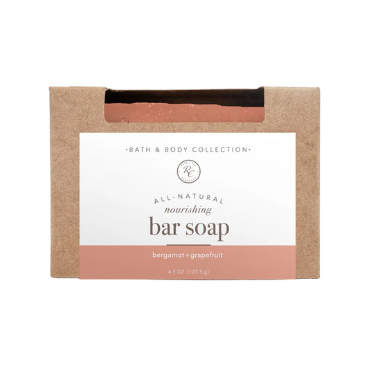 Bergamot + Grapefruit Bar Soap by Rowe Casa Organics