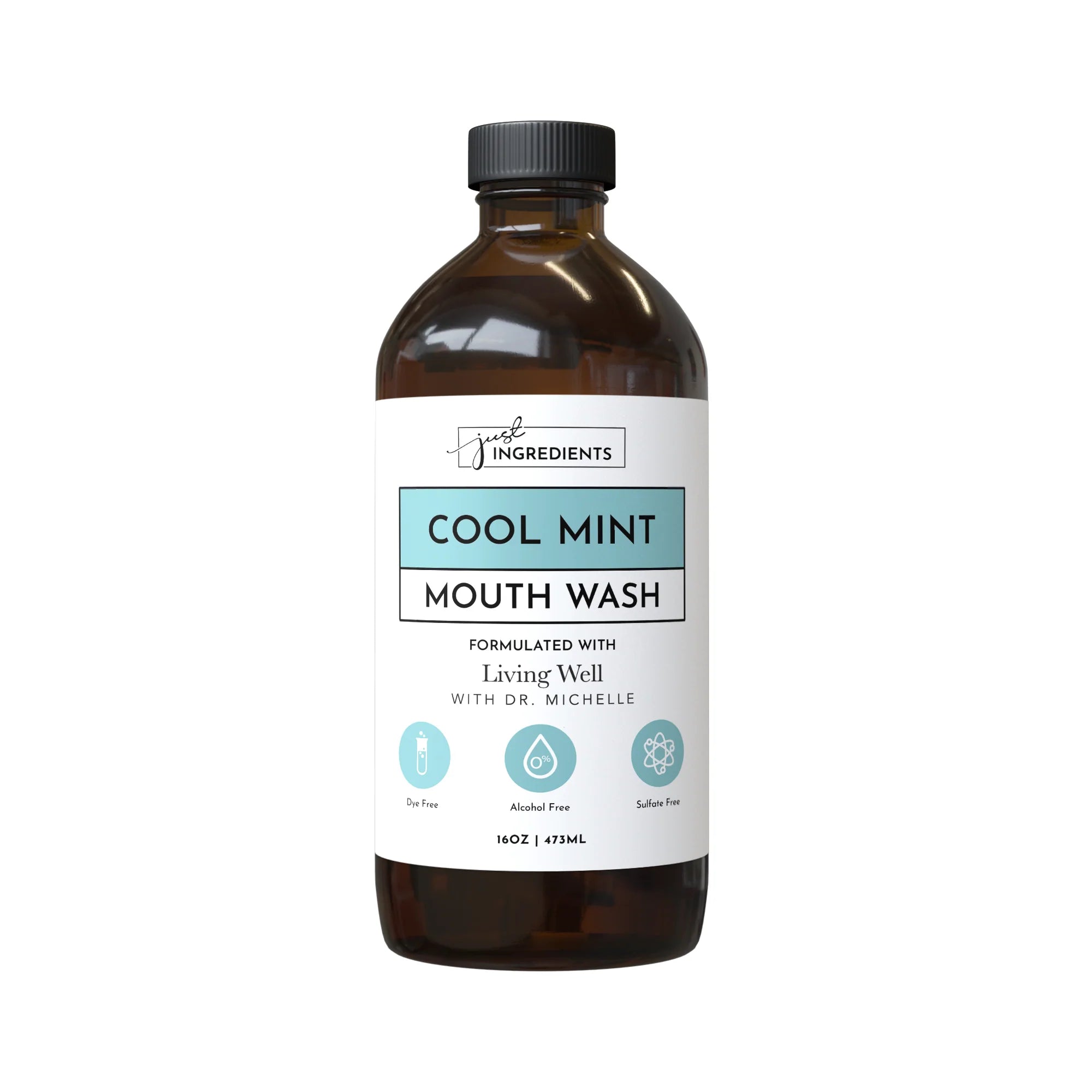 Just Ingredients Mouthwash - Cool Mint