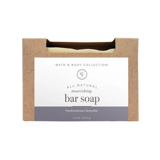 Frankincense + Lavender Bar Soap by Rowe Casa Organics