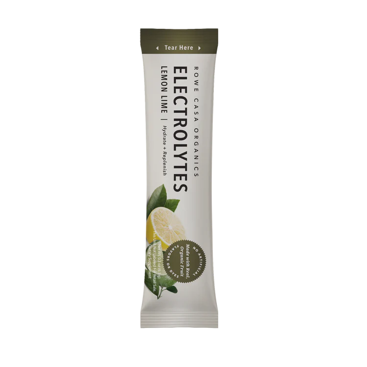 Lemon Lime Electrolytes Singles by Rowe Casa Organics