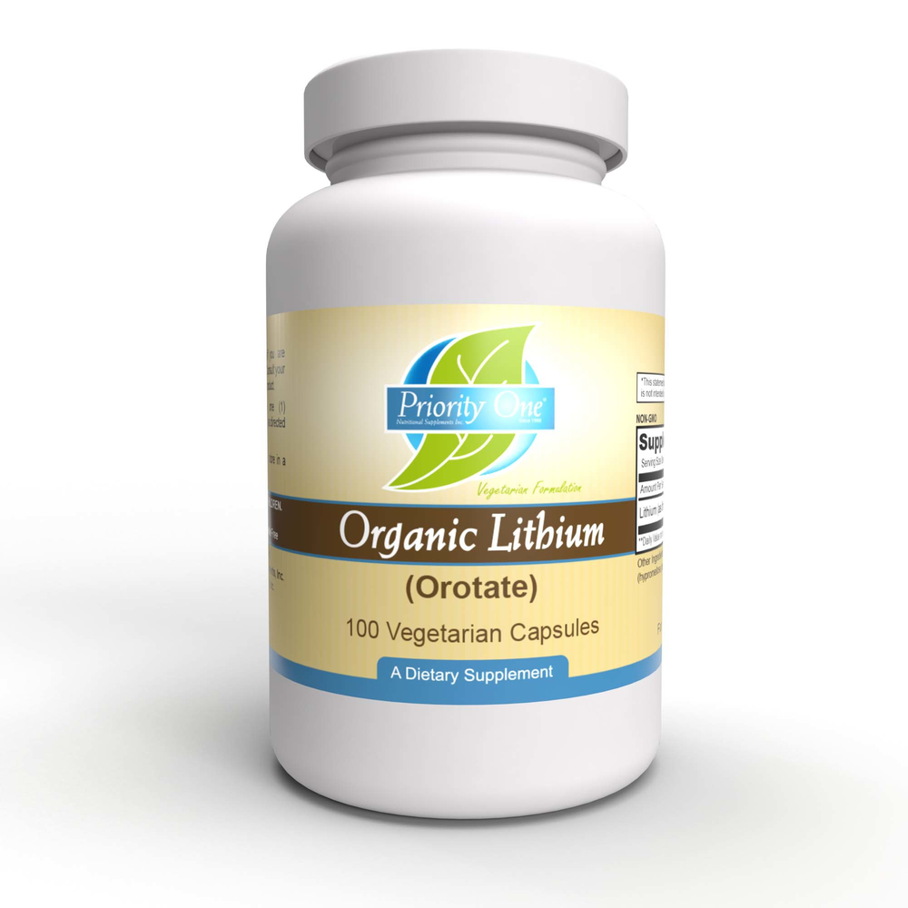 Organic Lithium(Orotate) by Priority One