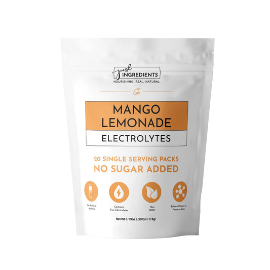 Just Ingredients 20 serving singles Mango Lemonade