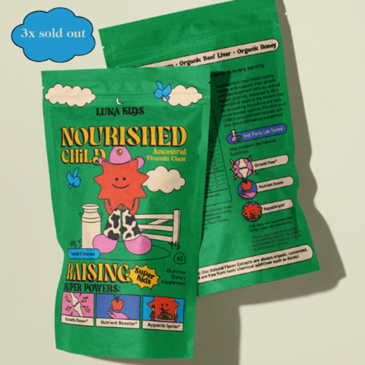 Nourished Child: Ancestral Vitamin Gummy by SUBLUNA KIDS