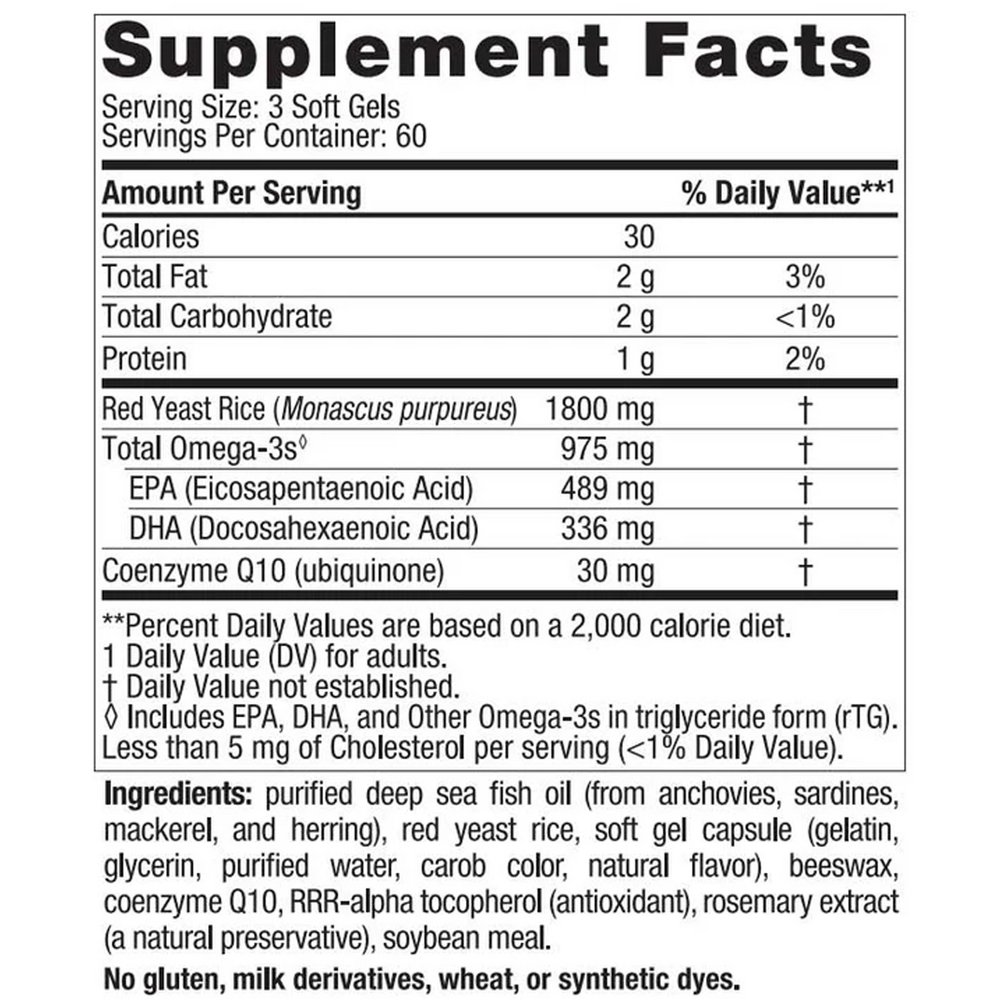 Pro Omega Cholesterol Support