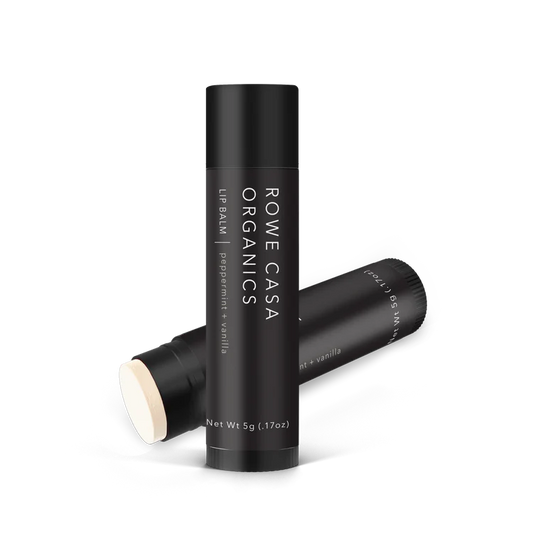 Peppermint Vanilla Lip Balm by Rowe Casa Organics