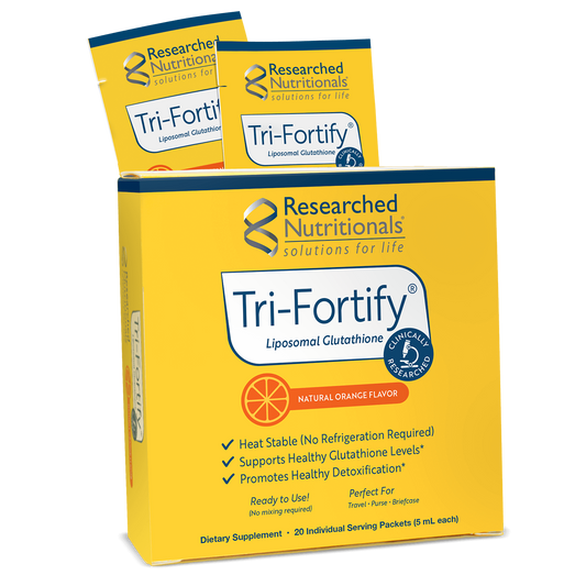 Tri-Fortify Orange Travel Packs by Research Nutritionals