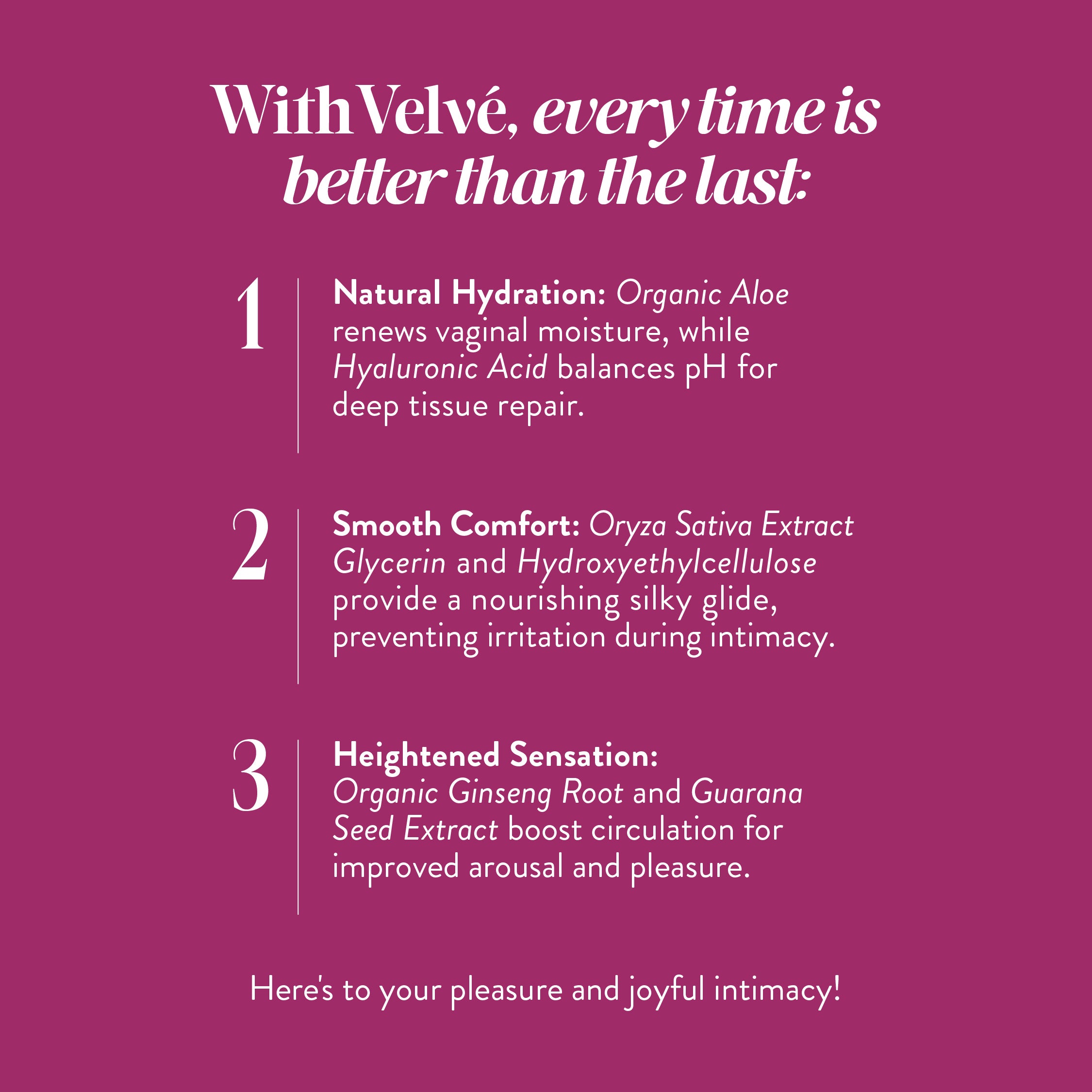 Velve Personal Lubricant