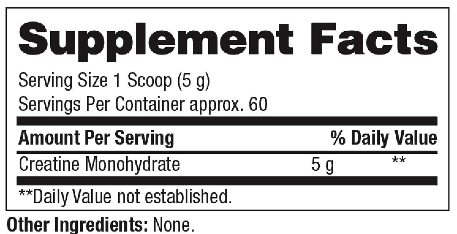 Wild Creatine