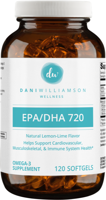 Fish oil: EPA/DHA 720 Omega