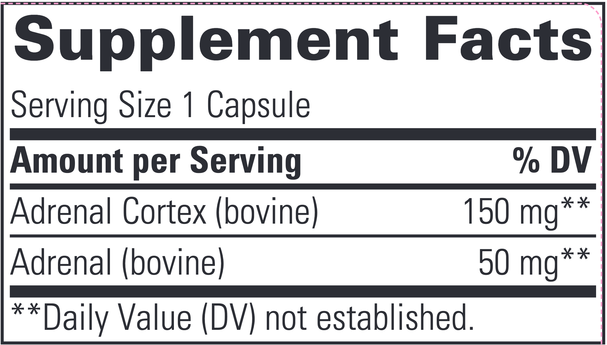 Adrenal Cortex Fractions Wild & Well A Wellness Emporium