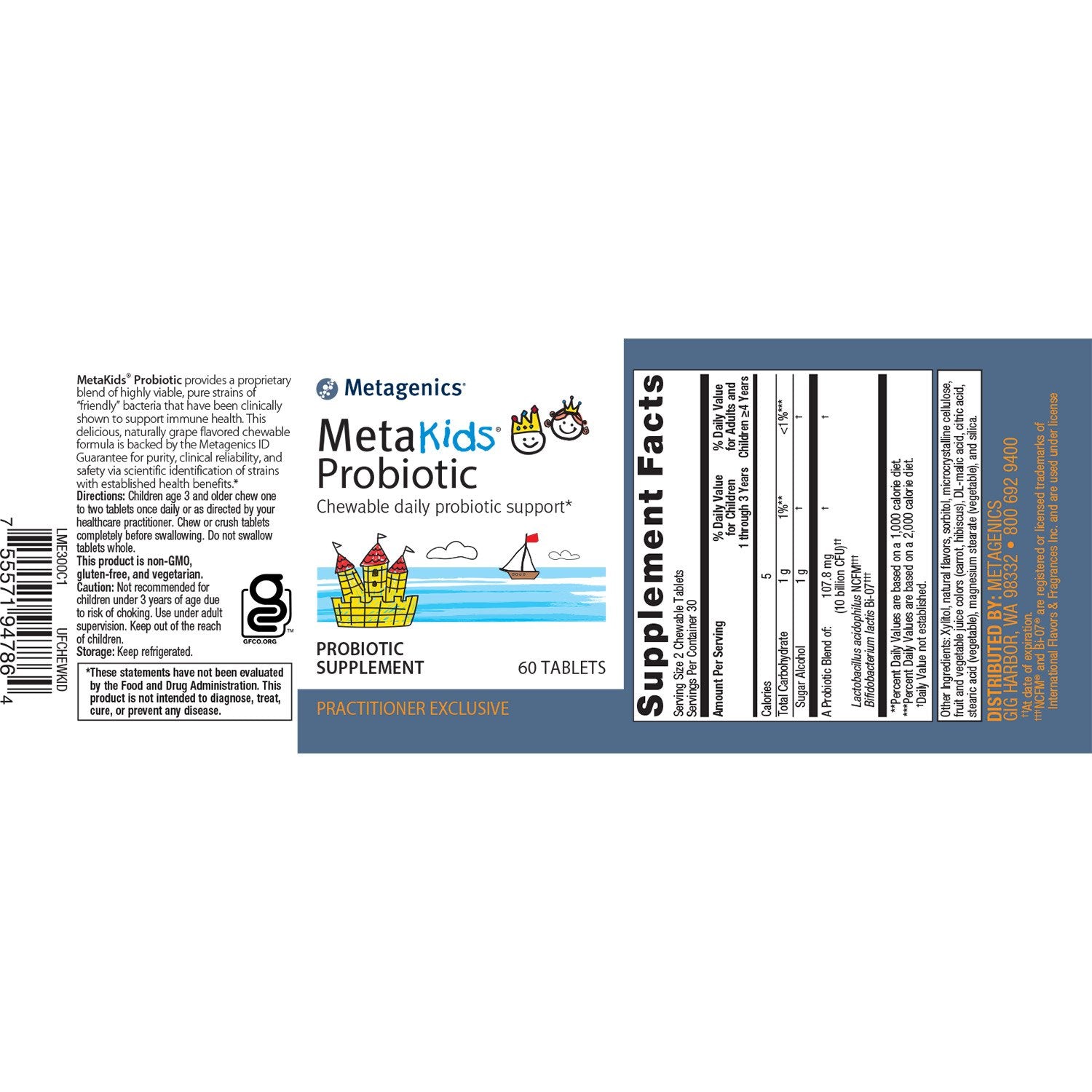 Meta UltraFlora Kids Probiotic